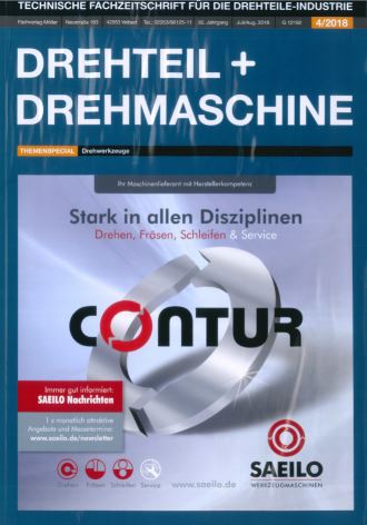 Innovative Oberflächenschicht auch in "Drehteil + Drehmaschine" Thema