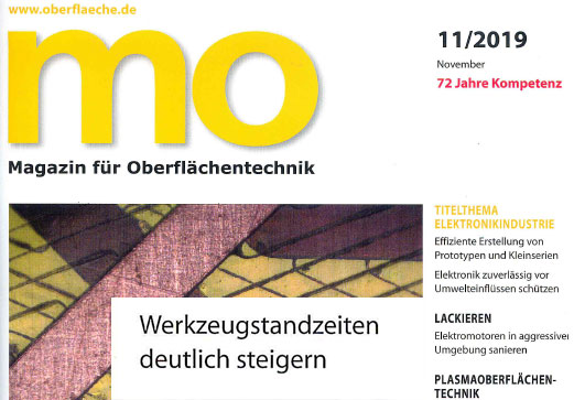 mo: Bericht Plasmaoberflächentechnik / Werkzeugstandzeiten deutliche steigern